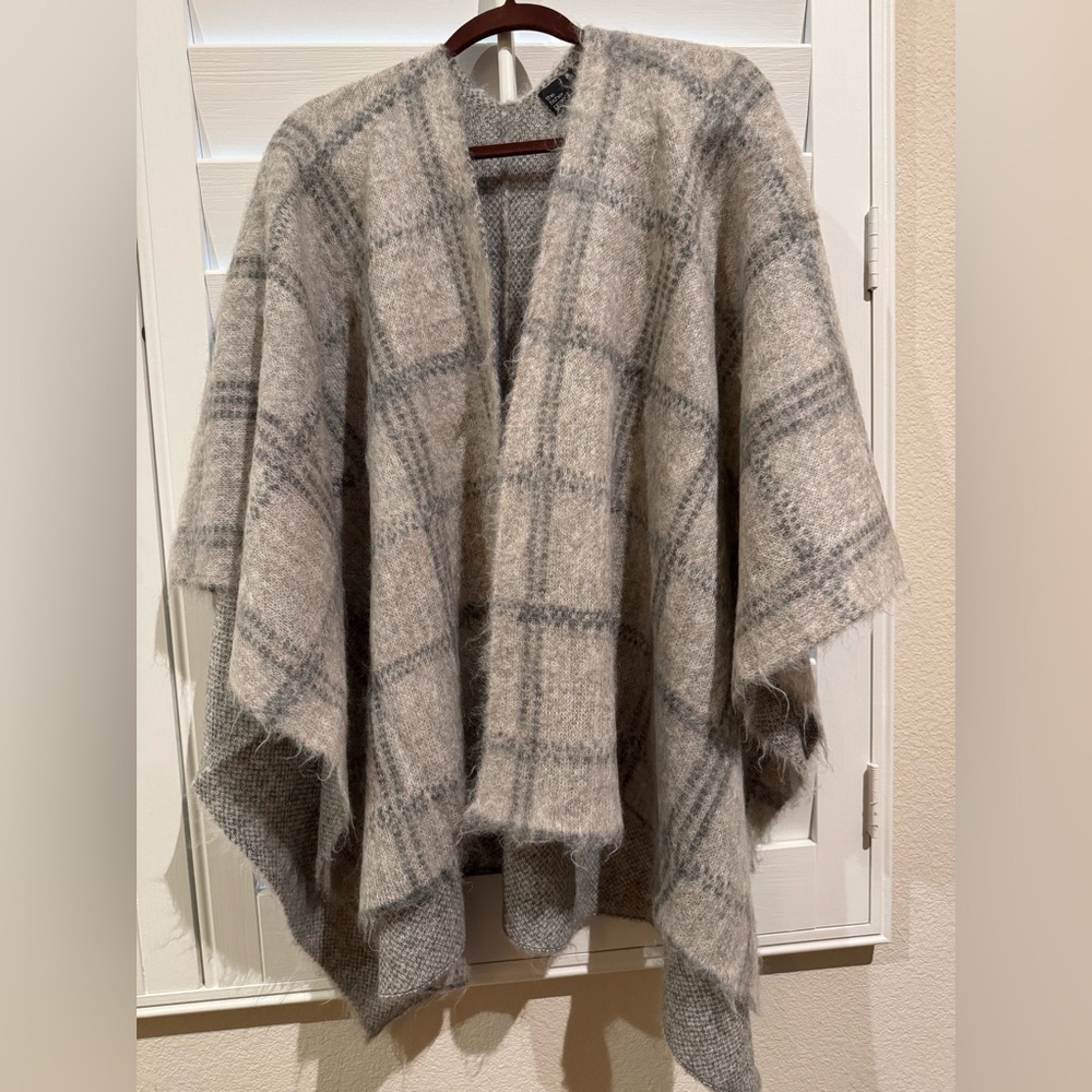 Fisher Project by Eileen Fisher Mohair Shawl One Size Soft and Stunning!
